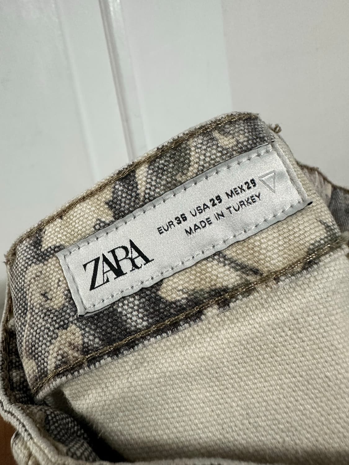 자라 트리카모 더블니 팬츠 상품이미지3