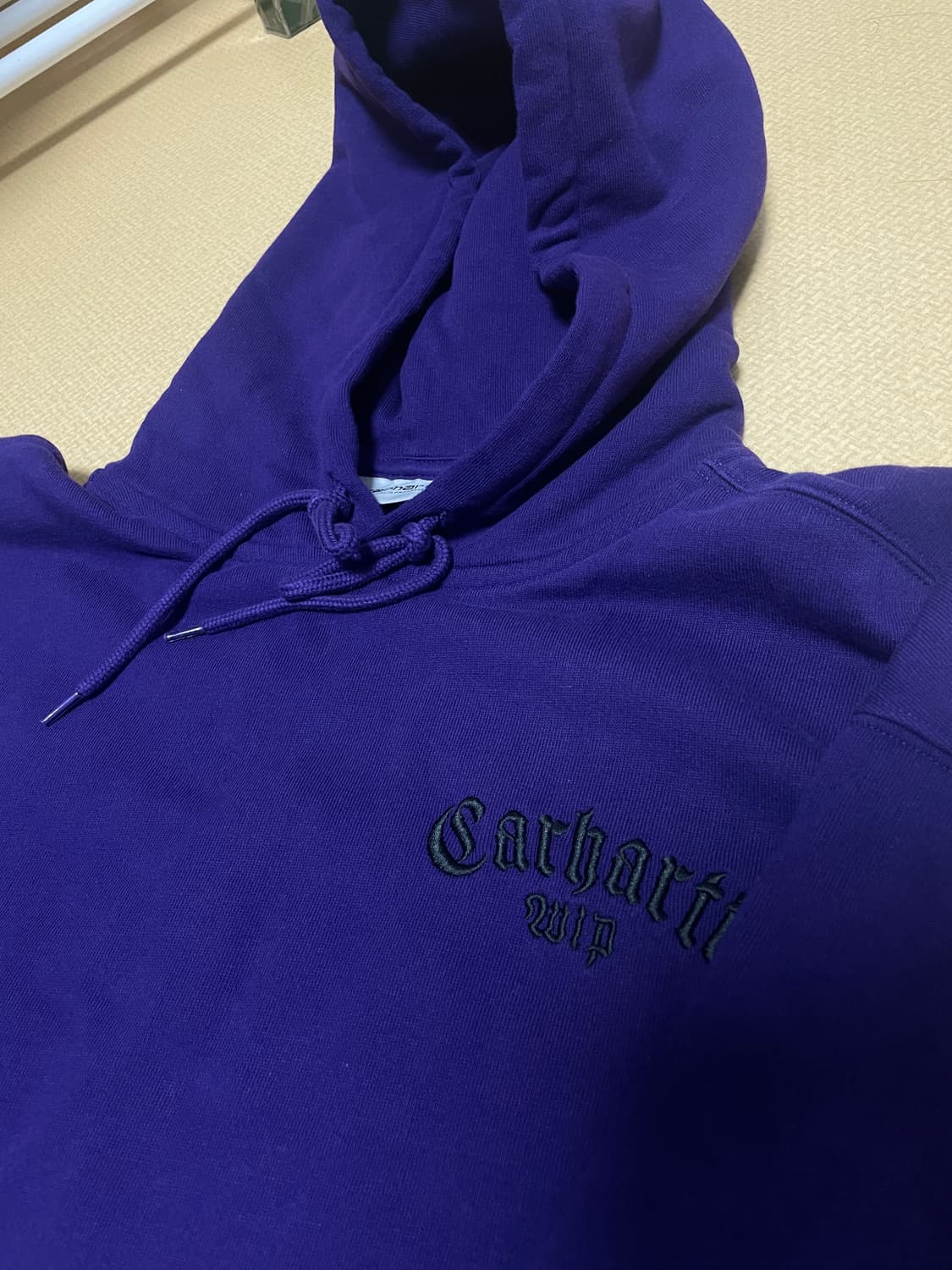 칼하트 WIP 퍼플 후드티 XL 상품이미지2