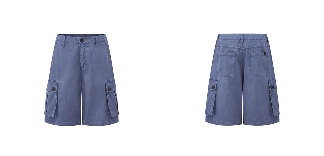 EVISTUB 카고 반바지 상품이미지7