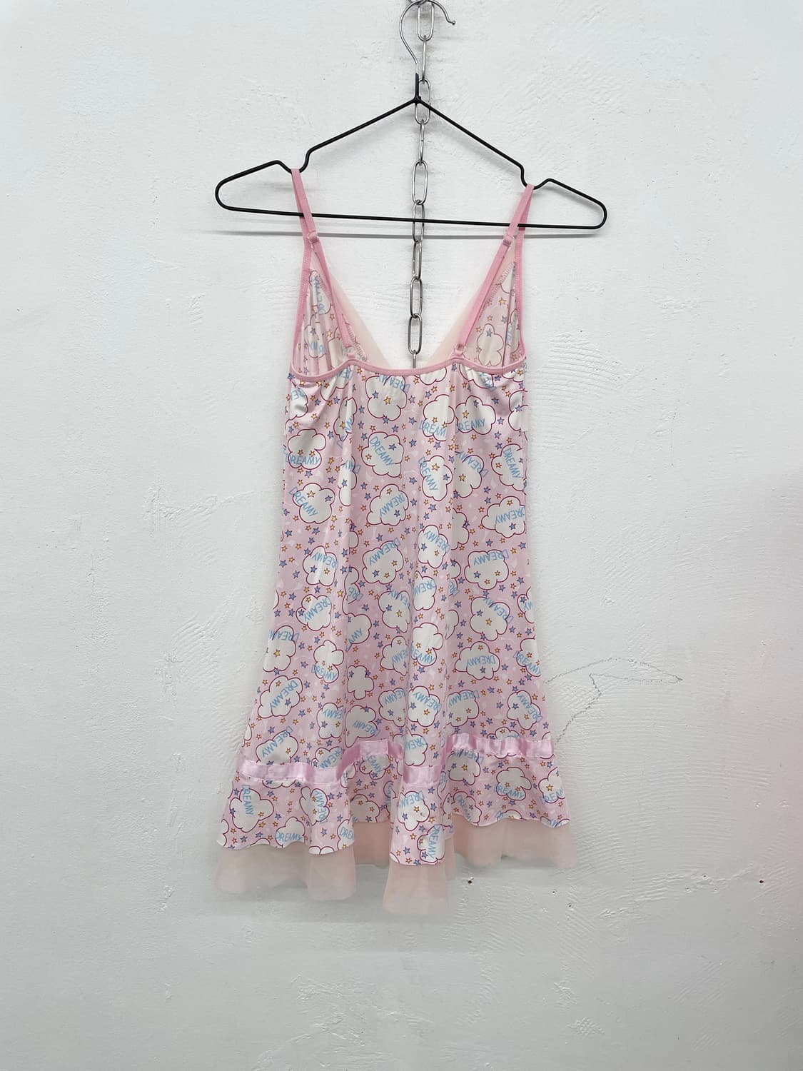 키치 패턴 프릴 슬립 상품이미지6