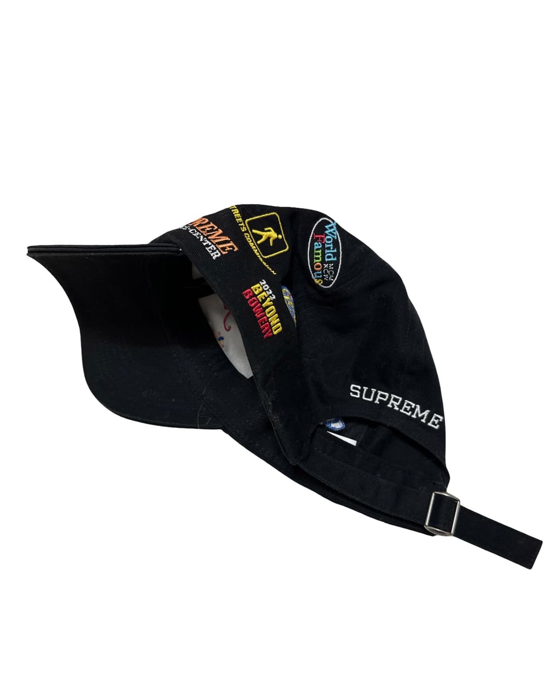 슈프림 스폰서스 6-패널 블랙 볼캡 상품이미지5