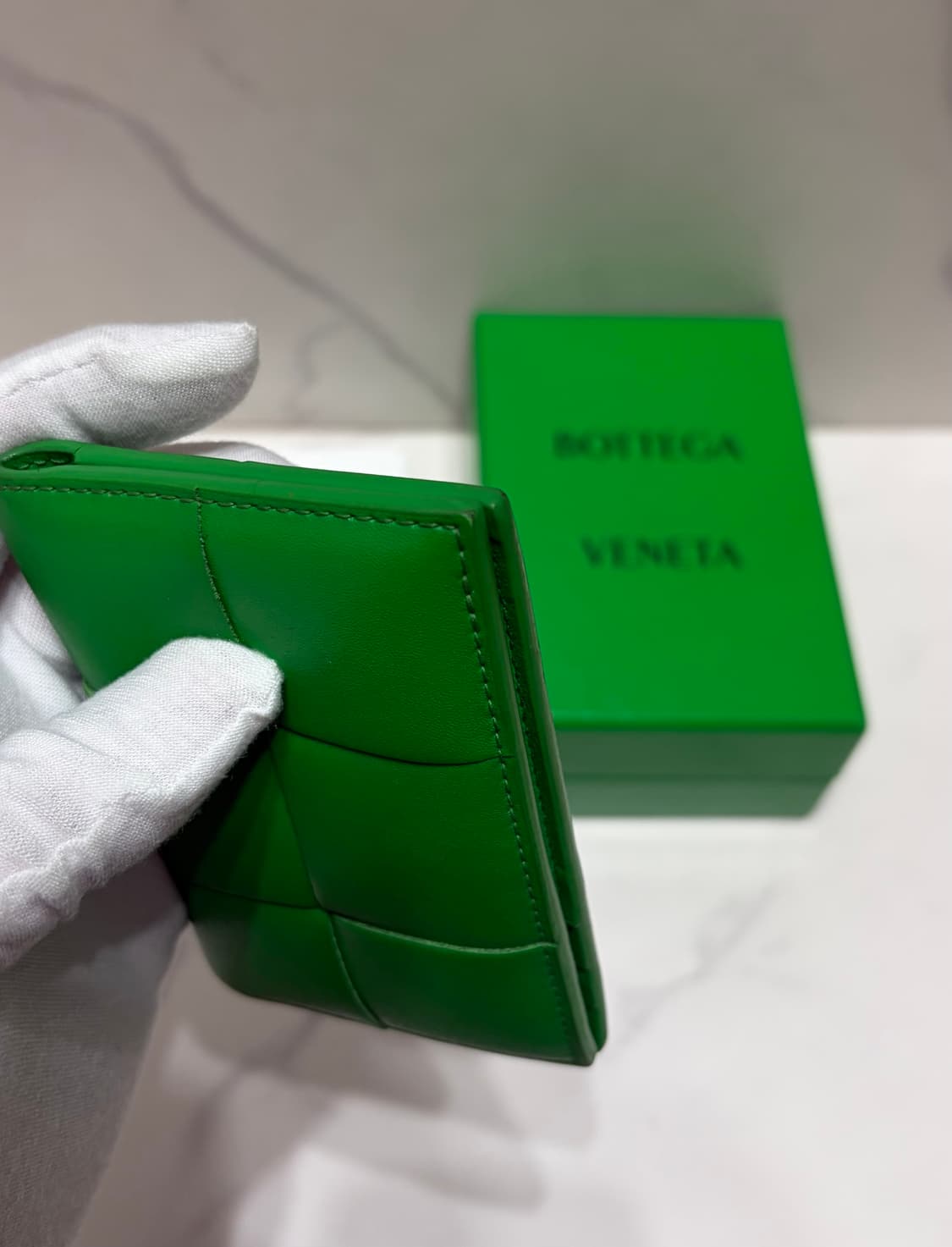 [정품] S급 보테가 베네타 플랩 카드지갑  상품이미지7