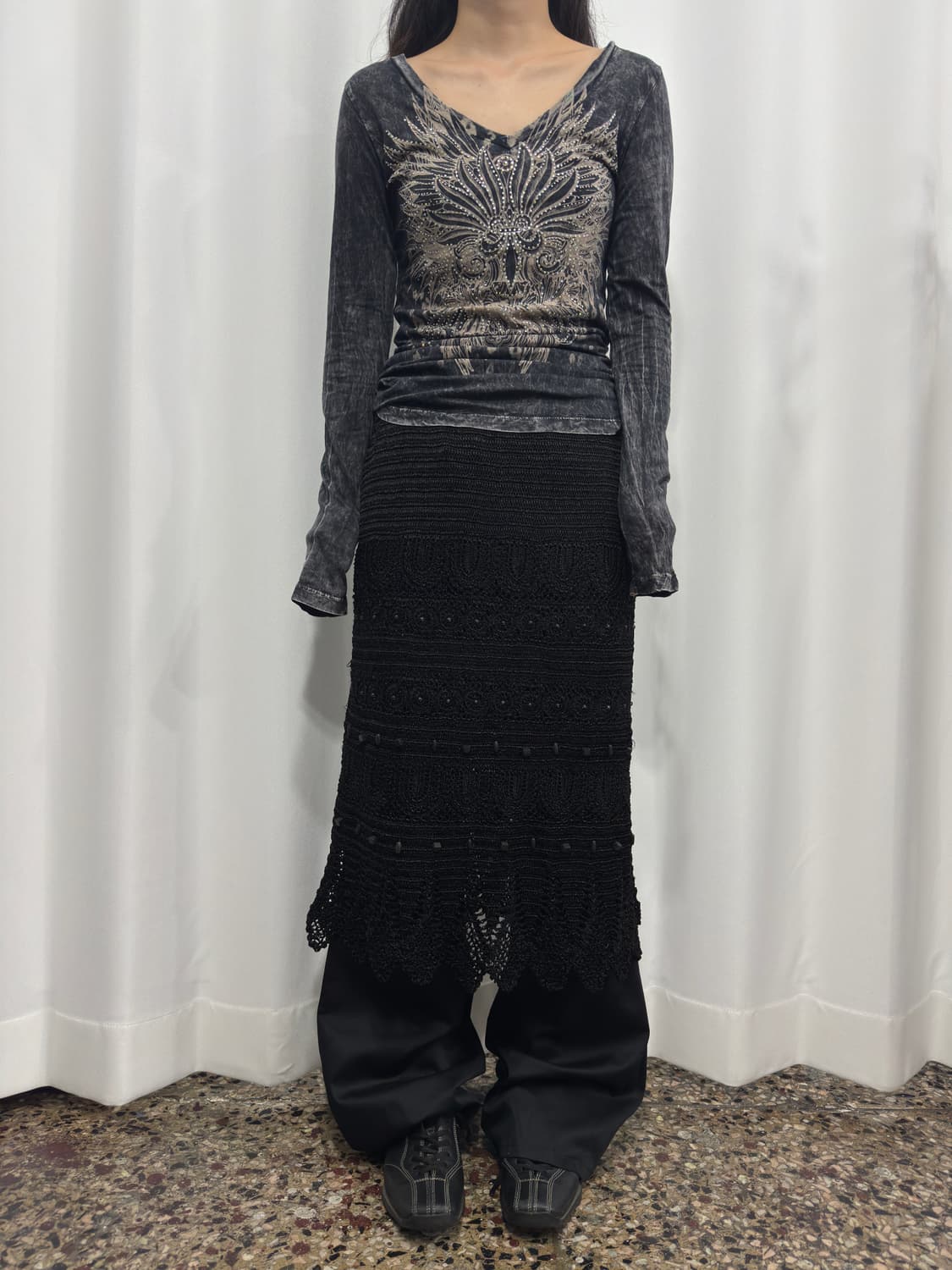 net design skirt 상품이미지3