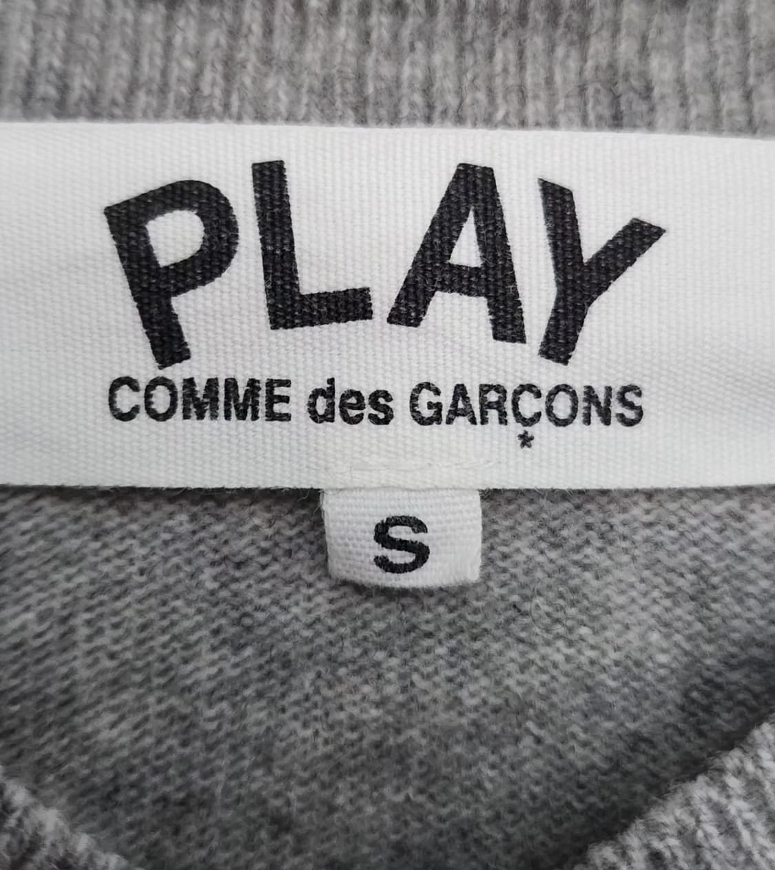 꼼데가르송 90 55 니트가디건 상품이미지3