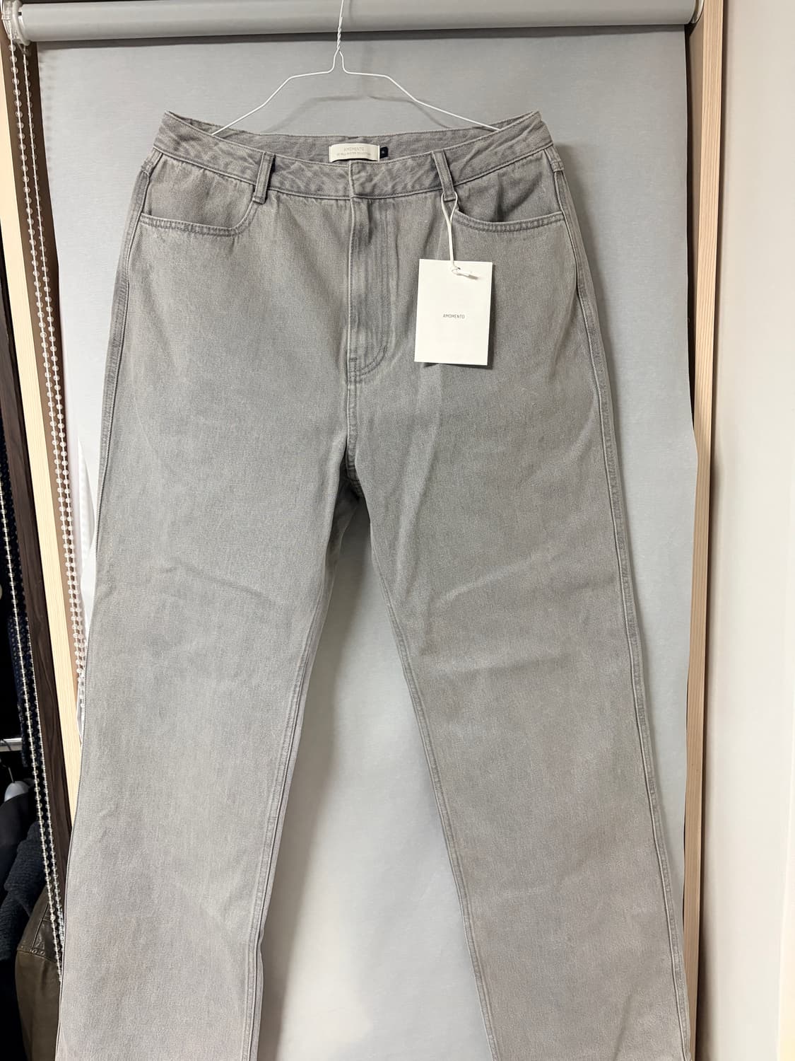 아모멘토 데님 그레이 xl 새상품 상품이미지1