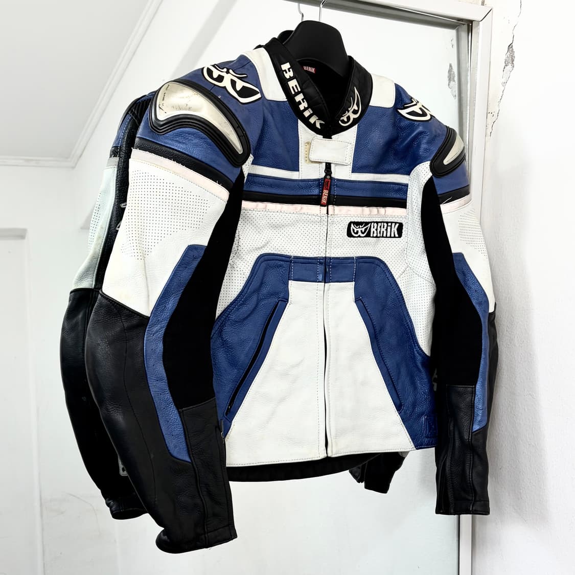 Berik 소가죽 레이싱 자켓 상품이미지1