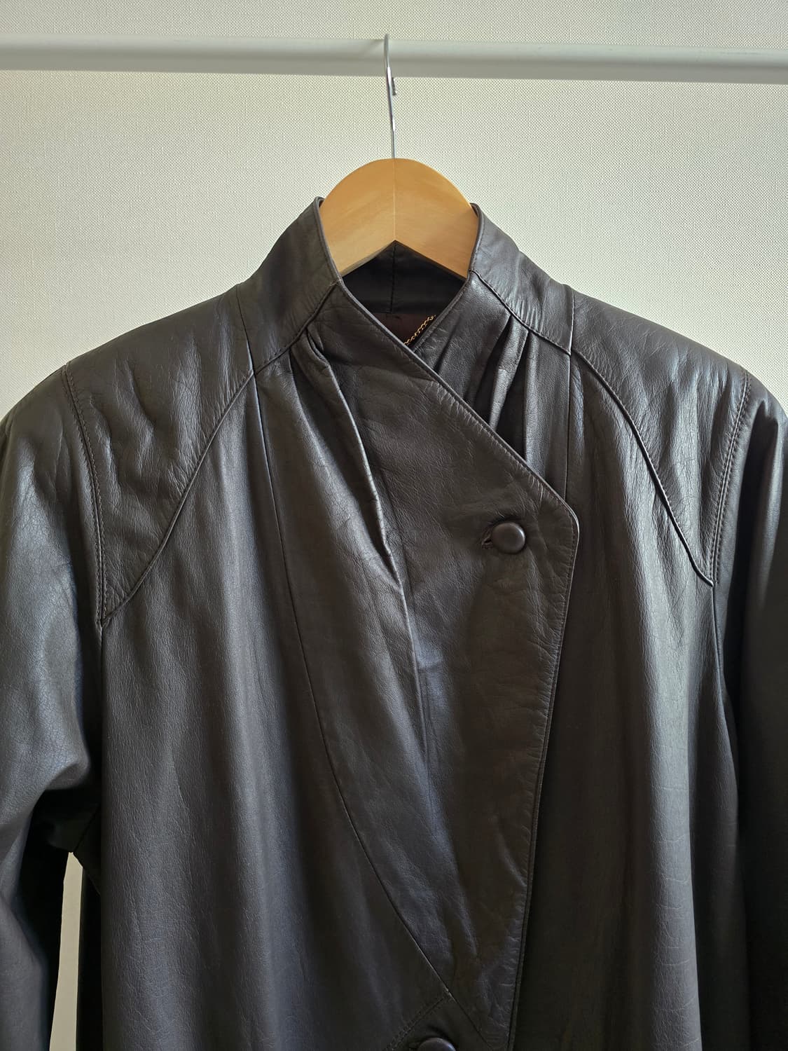 P.DORAL 80s 빈티지 레더 재킷 상품이미지8