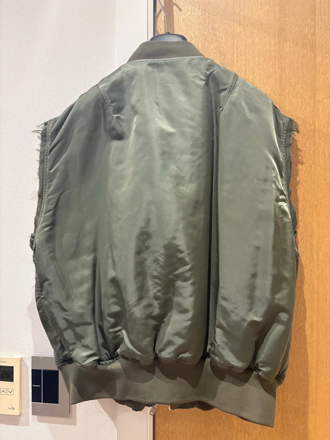 StandAlone 카키 MA-1 봄버 베스트 상품이미지3