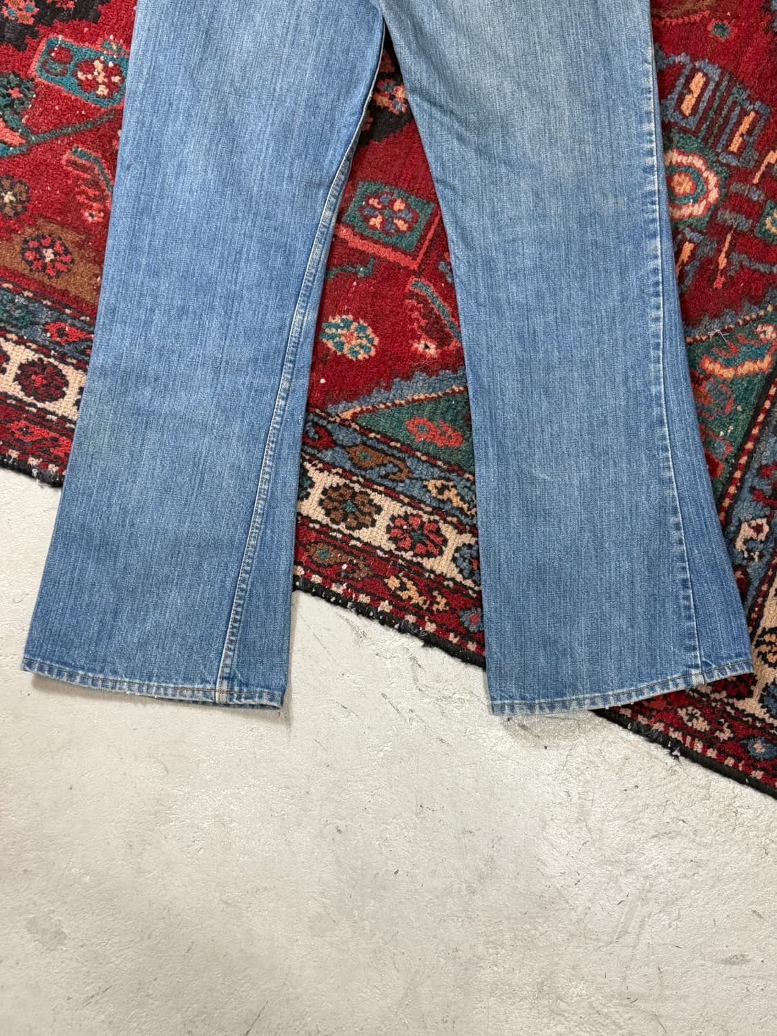 80's USA Made 빈티지 리바이스 646 벨바텀 부츠컷 오렌지탭 상품이미지8