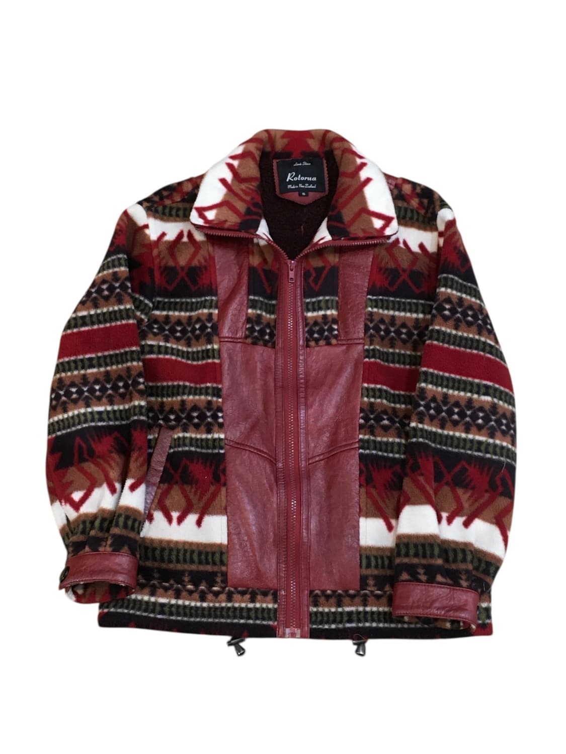 빈티지 뉴질랜드 램스킨 나바호 집업 상품이미지1