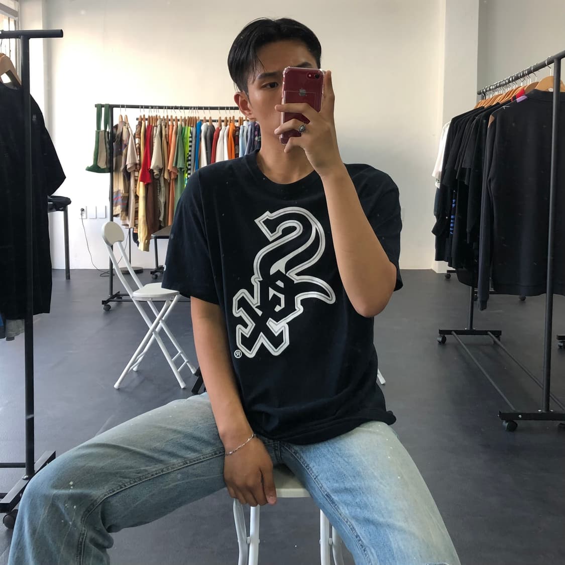 XL 빈티지 프린팅 티셔츠 상품이미지4