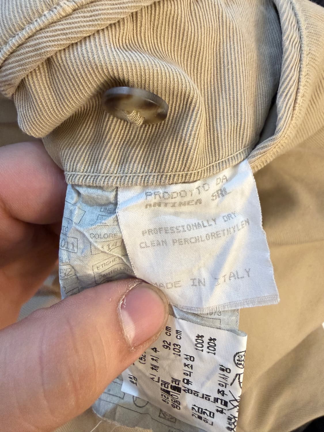 97‘s 빈티지 아르마니 투턱 팬츠 상품이미지4