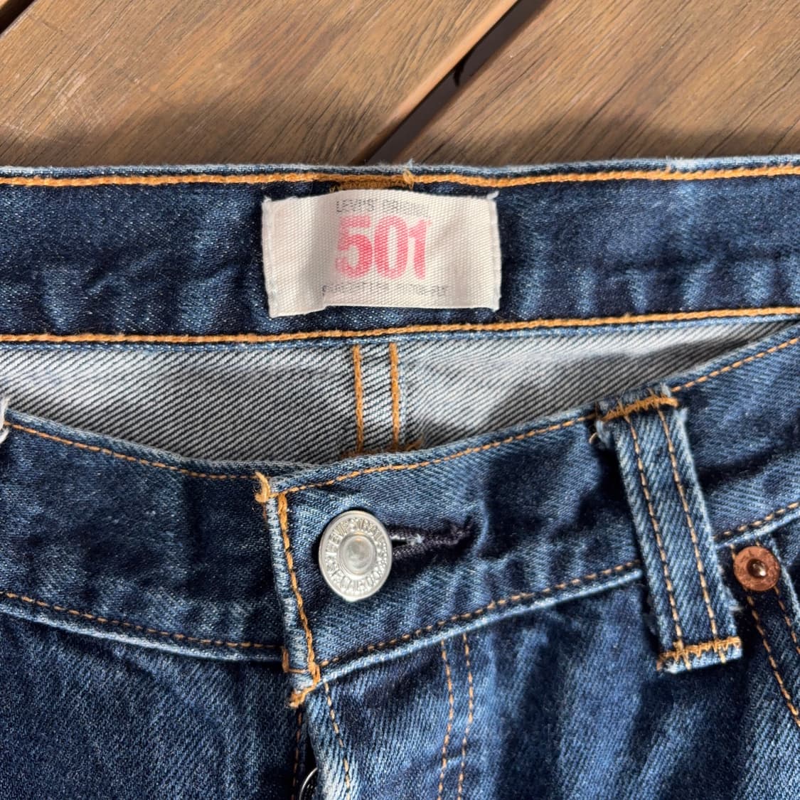 리바이스 Levi’s 501 오리지널 핏 데님 팬츠 상품이미지9