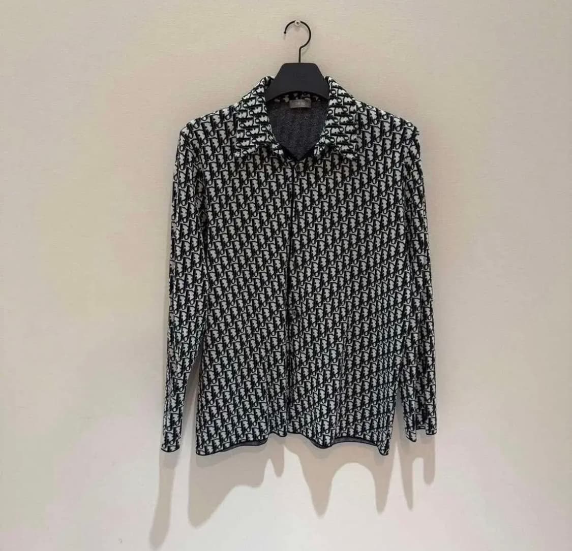 [정품/XL] 디올 오블리크 오버셔츠  상품이미지1