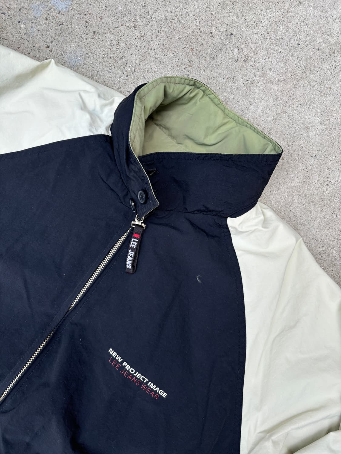 USA리 배색 바람막이 상품이미지7