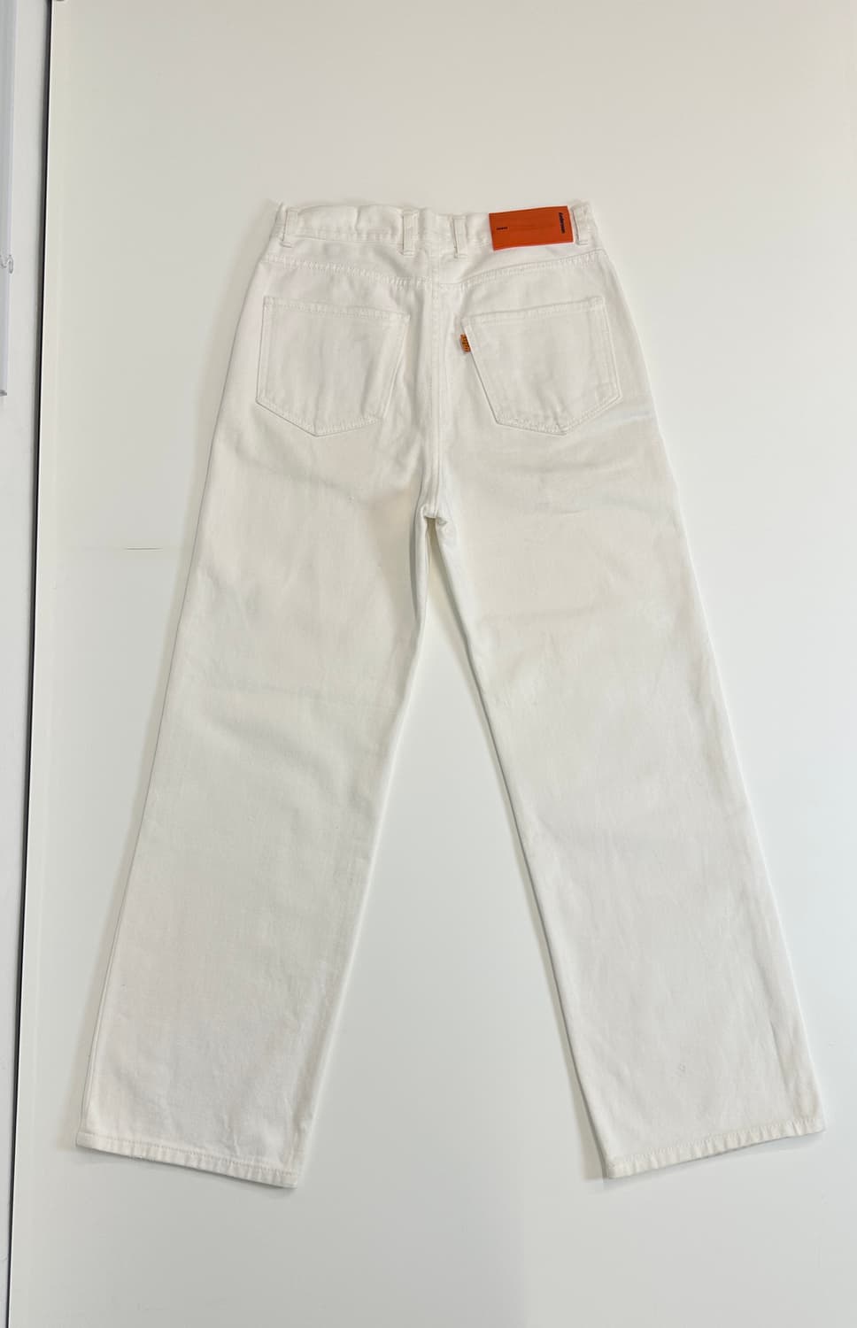 앤더슨벨 화이트 데님 와이드 s 상품이미지2