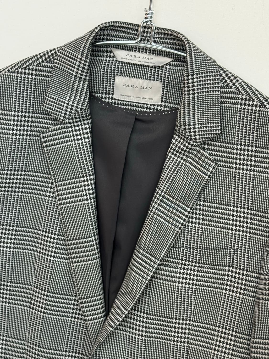 ZARA 자라 체크 블레이져 상품이미지3