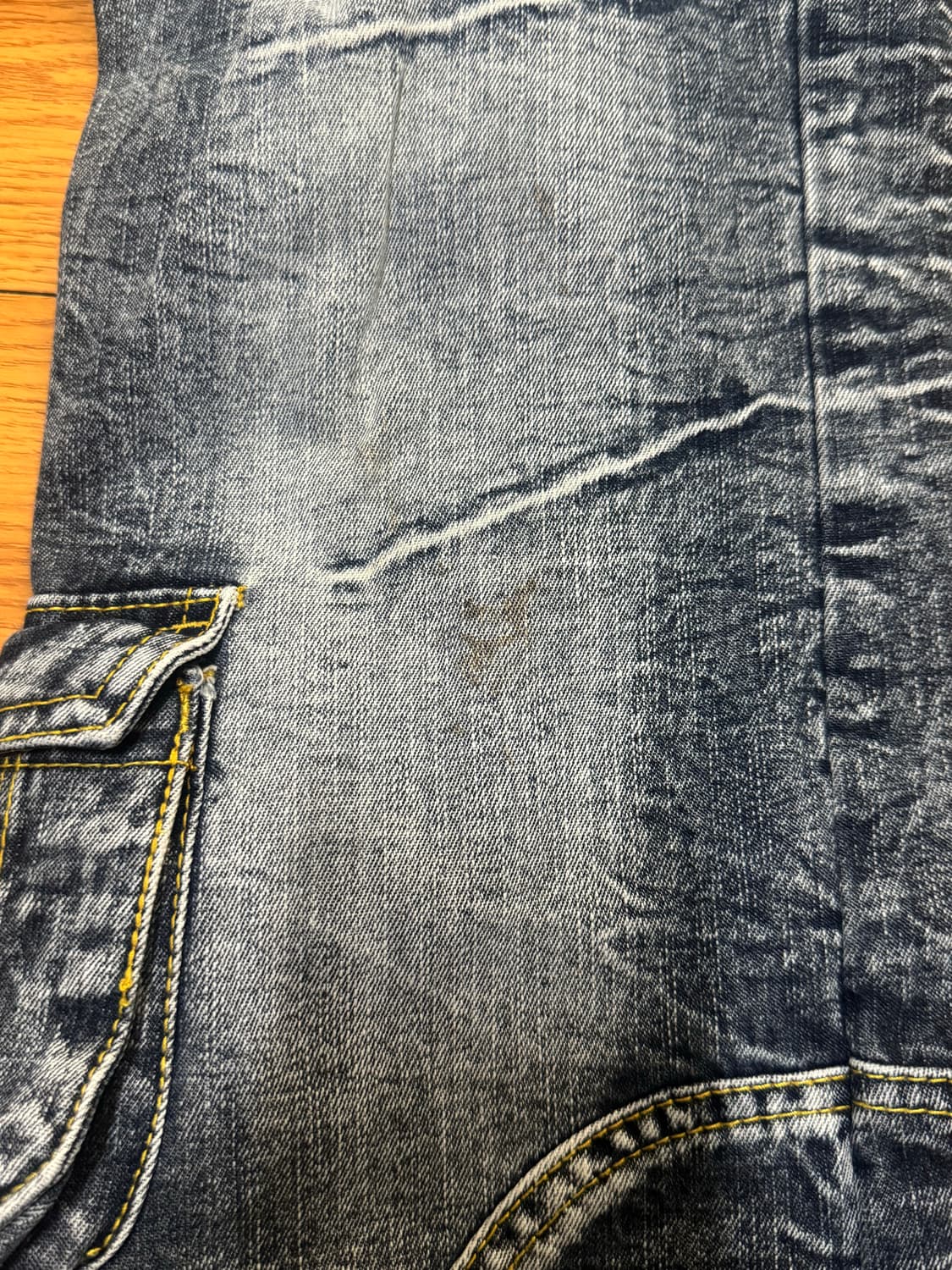 빈티지 워싱 데님 상품이미지2