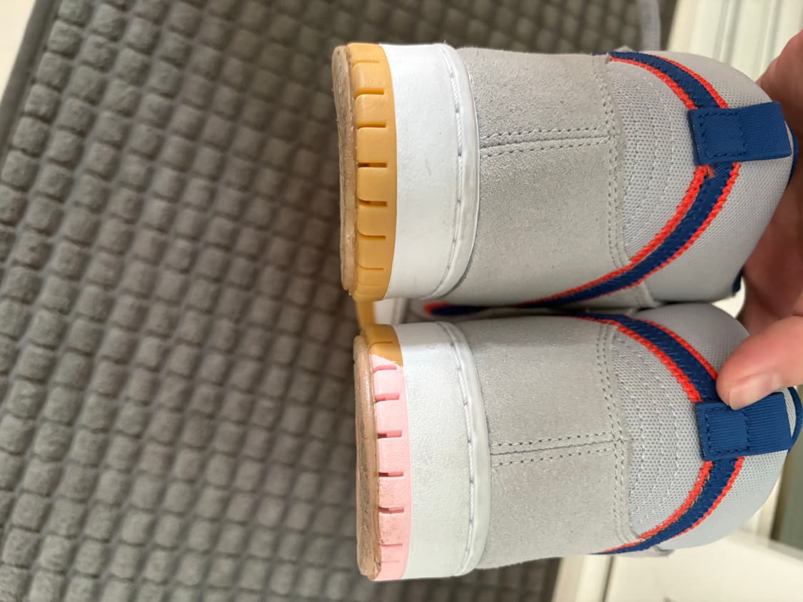 나이키 SB 덩크 하이 프리미엄 러쉬 블루 앤 팀 오렌지 270 상품이미지3