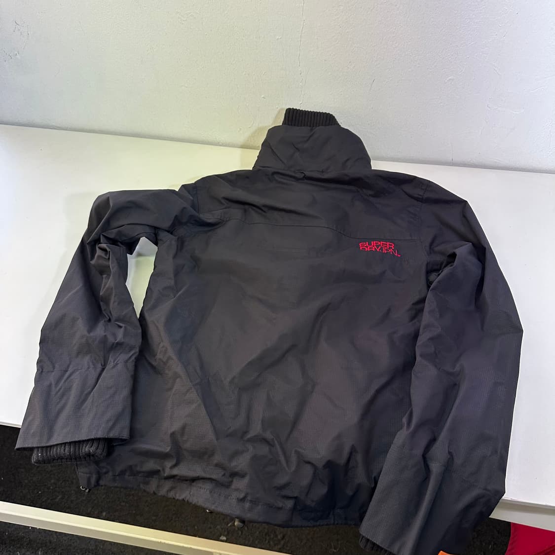 우먼M 슈퍼드라이 블랙 멀티자크 나일론 바막자켓 상품이미지5