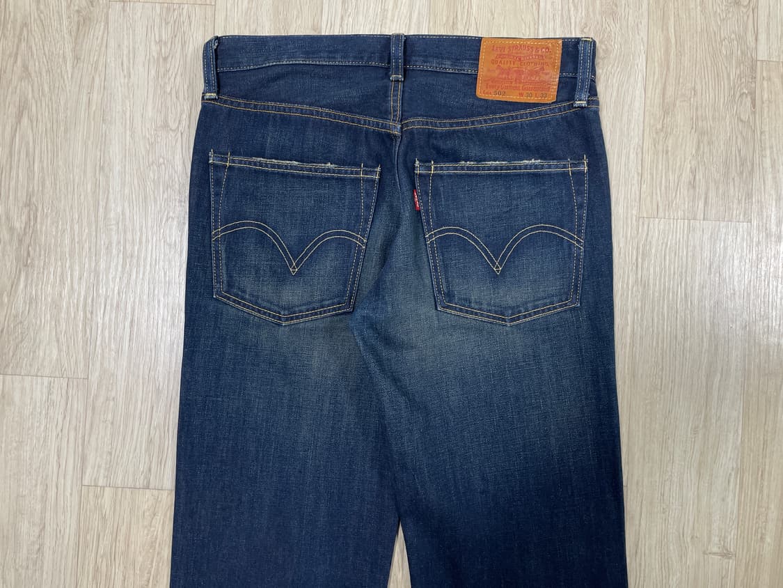 30) 00s 리바이스 재팬 502 오일워싱 데님팬츠 상품이미지8