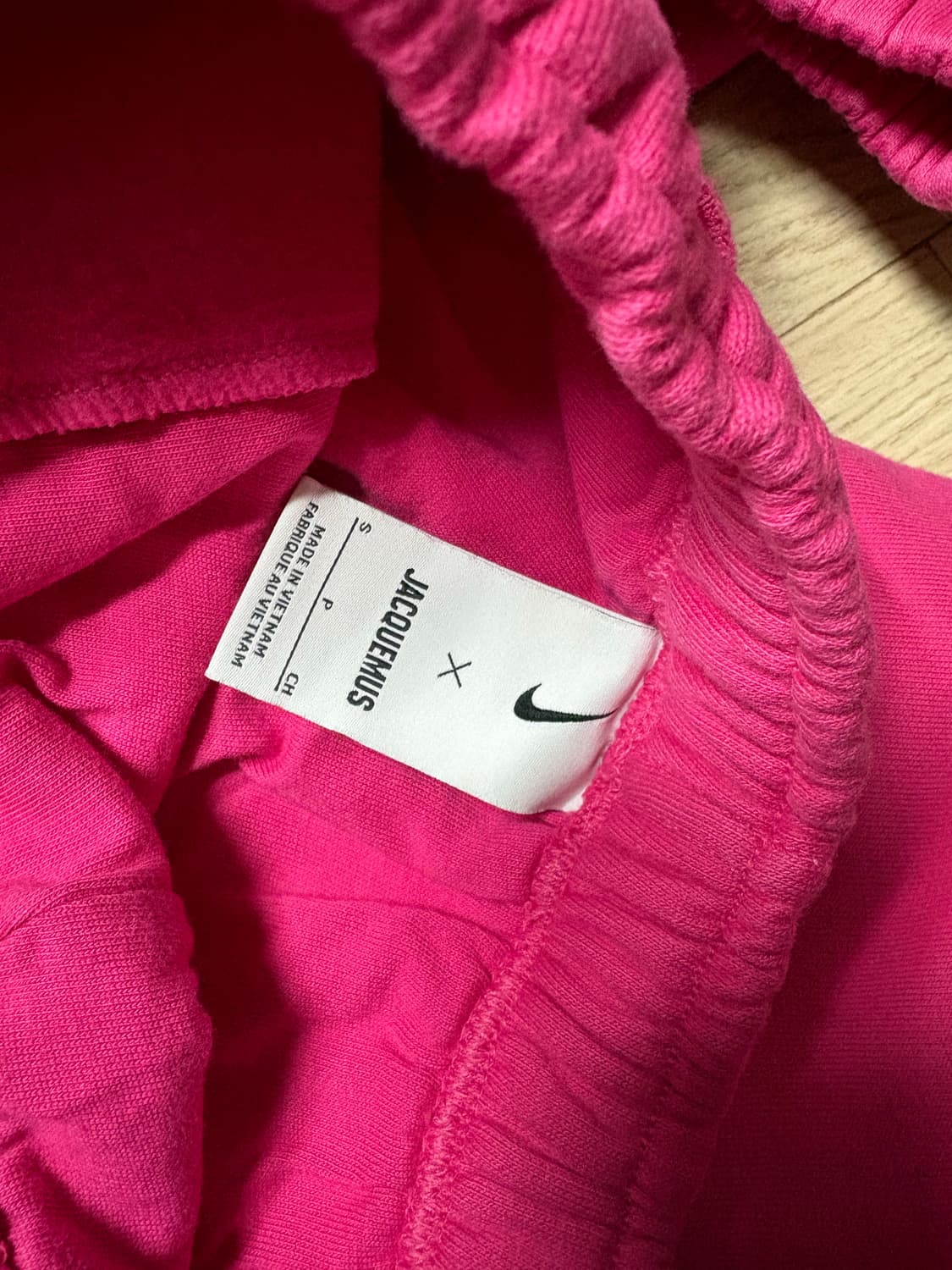 s)나이키 자크뮈스 스우시 팬츠 핑크 상품이미지2