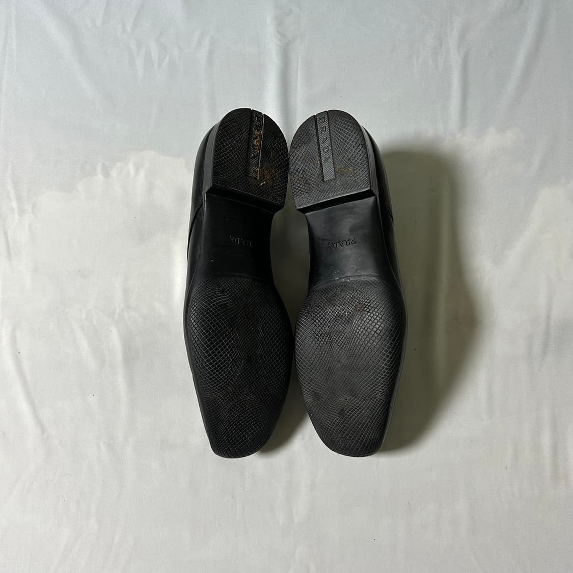 Prada classic dress lace up derby shoes 상품이미지5