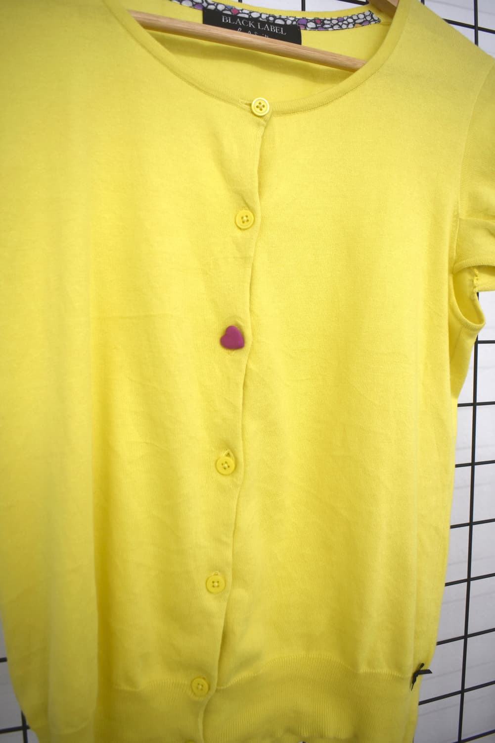 Paul smith yellow love short cardigan 상품이미지3