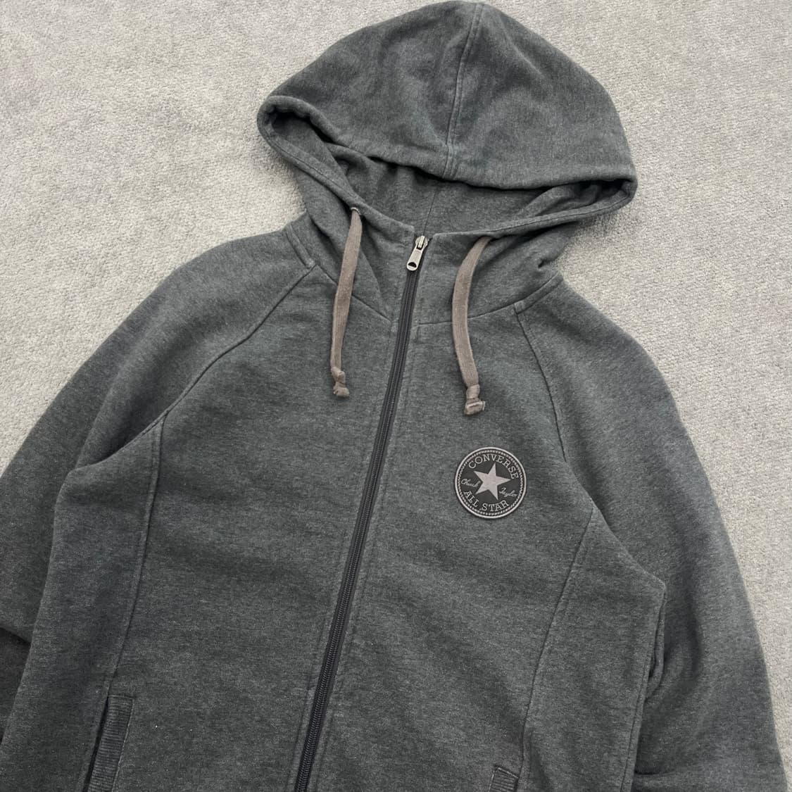L 컨버스 그레이 후드집업 상품이미지2