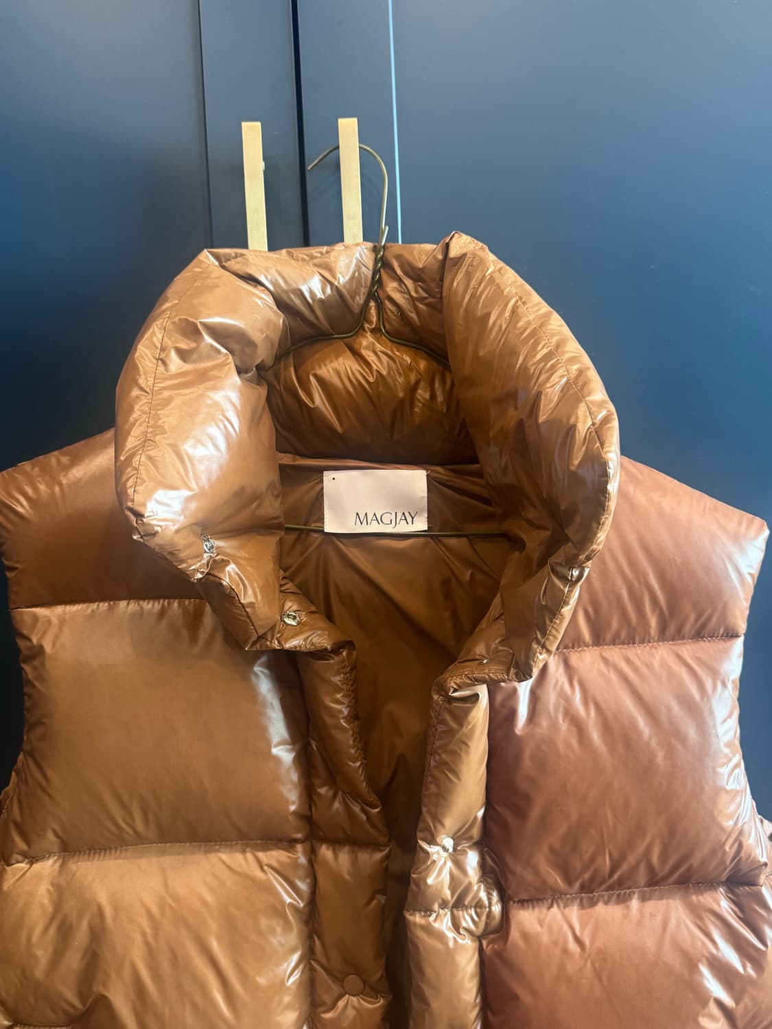 magjay 매그제이 푸퍼 베스트 브라운 상품이미지5