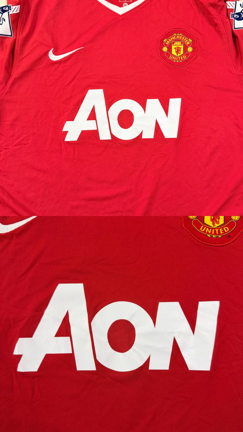 10-11 맨유 홈 박지성 유니폼 상품이미지5