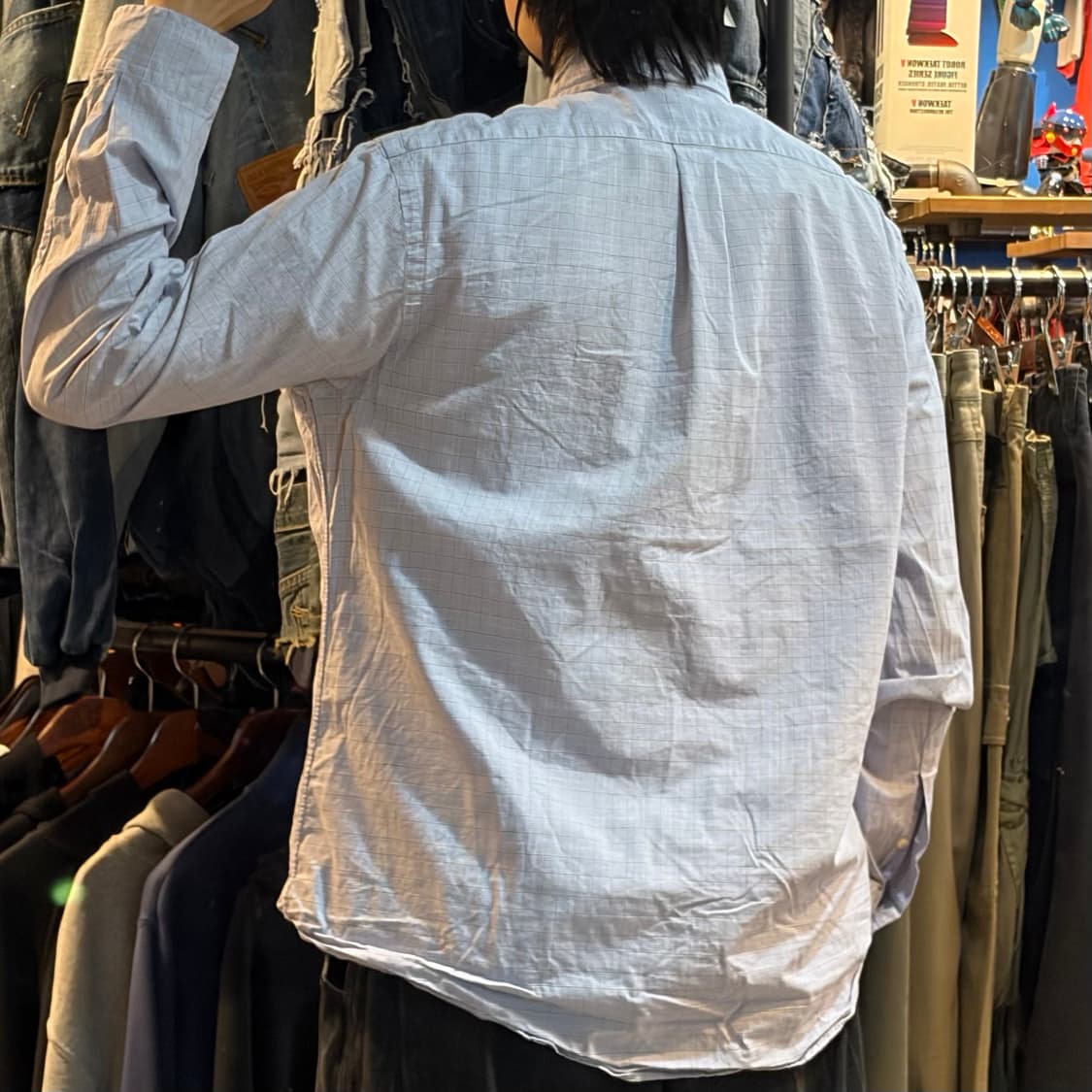 [No.9]Polo 폴로 체크 긴팔셔츠 상품이미지5