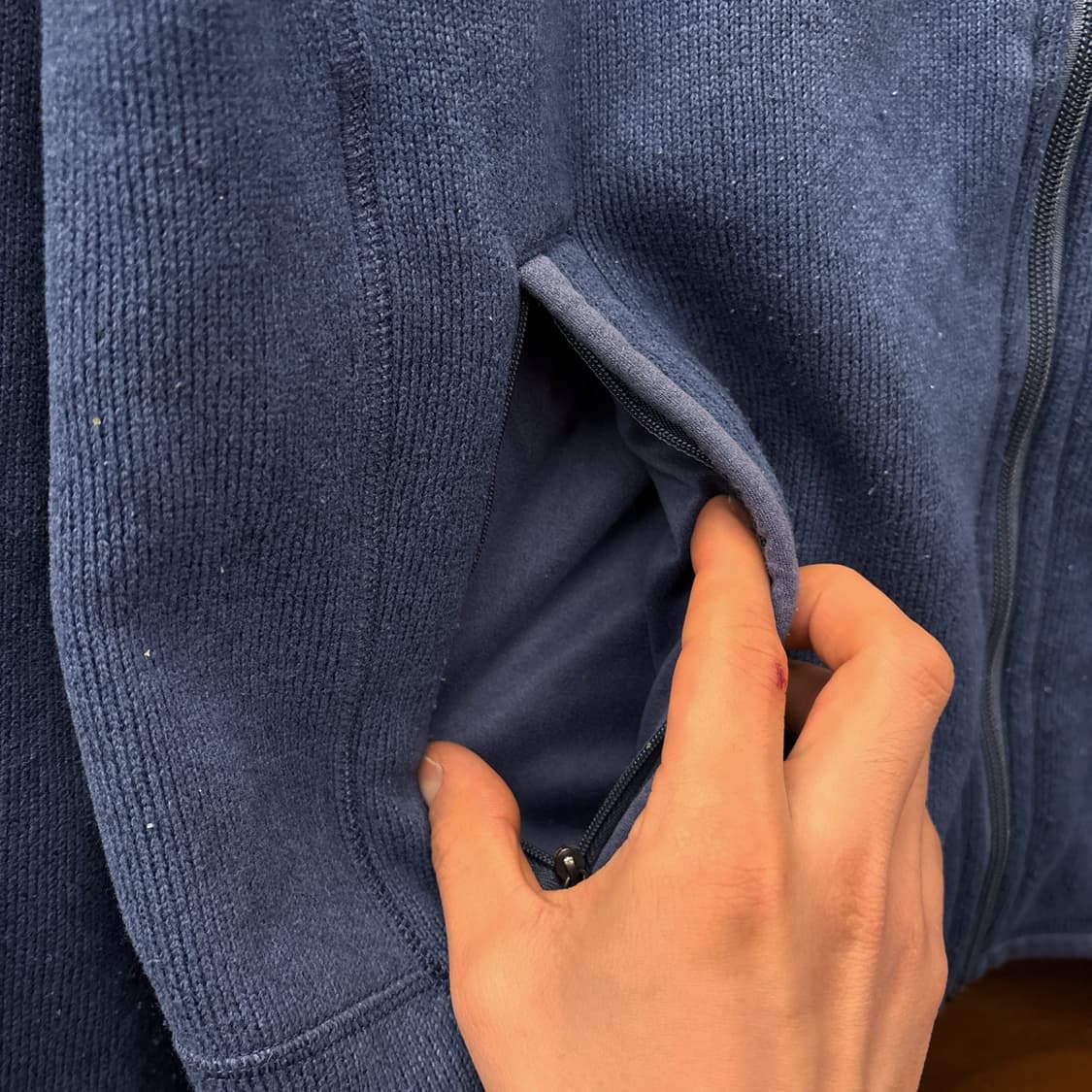 파타고니아 맨즈 베터 스웨터 플리스 풀집업 자켓 스톤블루 N888 상품이미지5