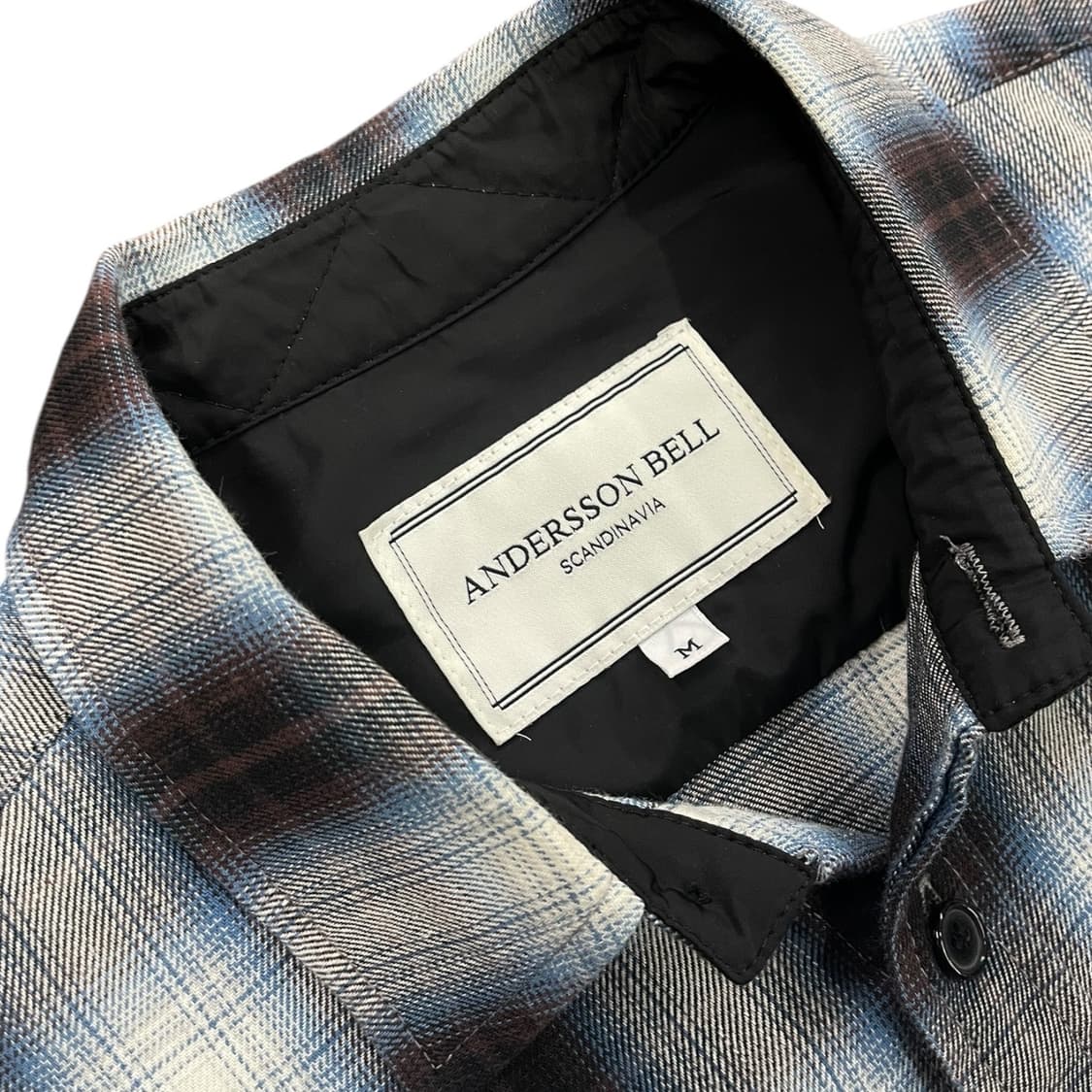 앤더슨벨 옴브레 체크셔츠 상품이미지5