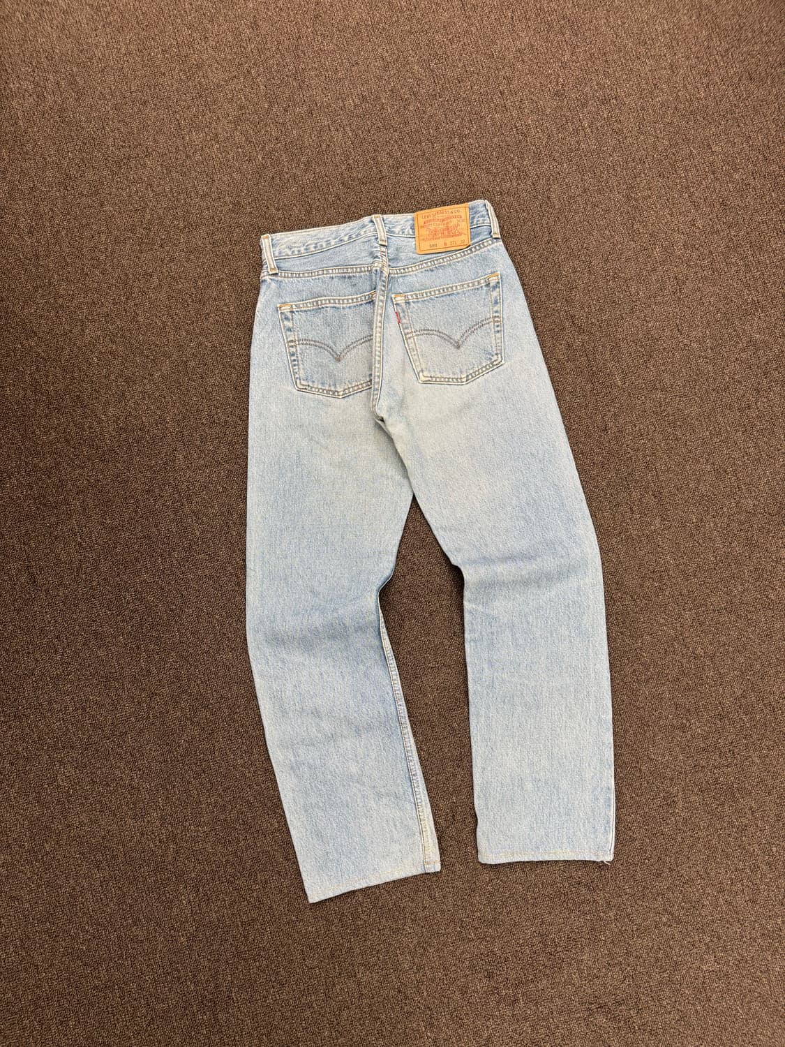 27)리바이스 빈티지 여성 501 연청 데님팬츠 상품이미지4