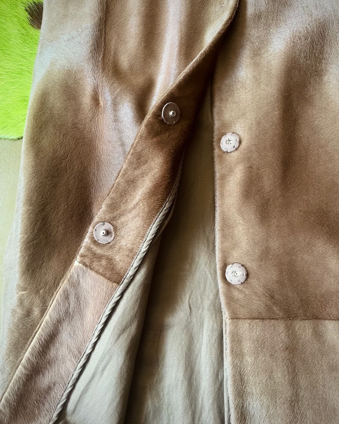 MARNI Archive Pony Hair Leather Fur Vest 상품이미지7