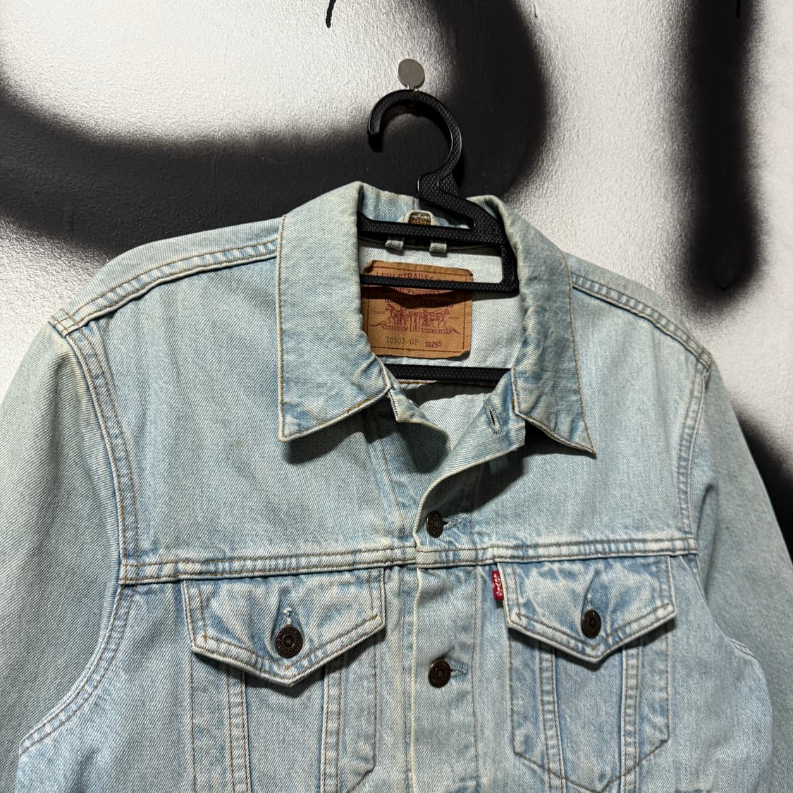 리바이스 90s USA 70503 타입2 데님 트러커 자켓 상품이미지3