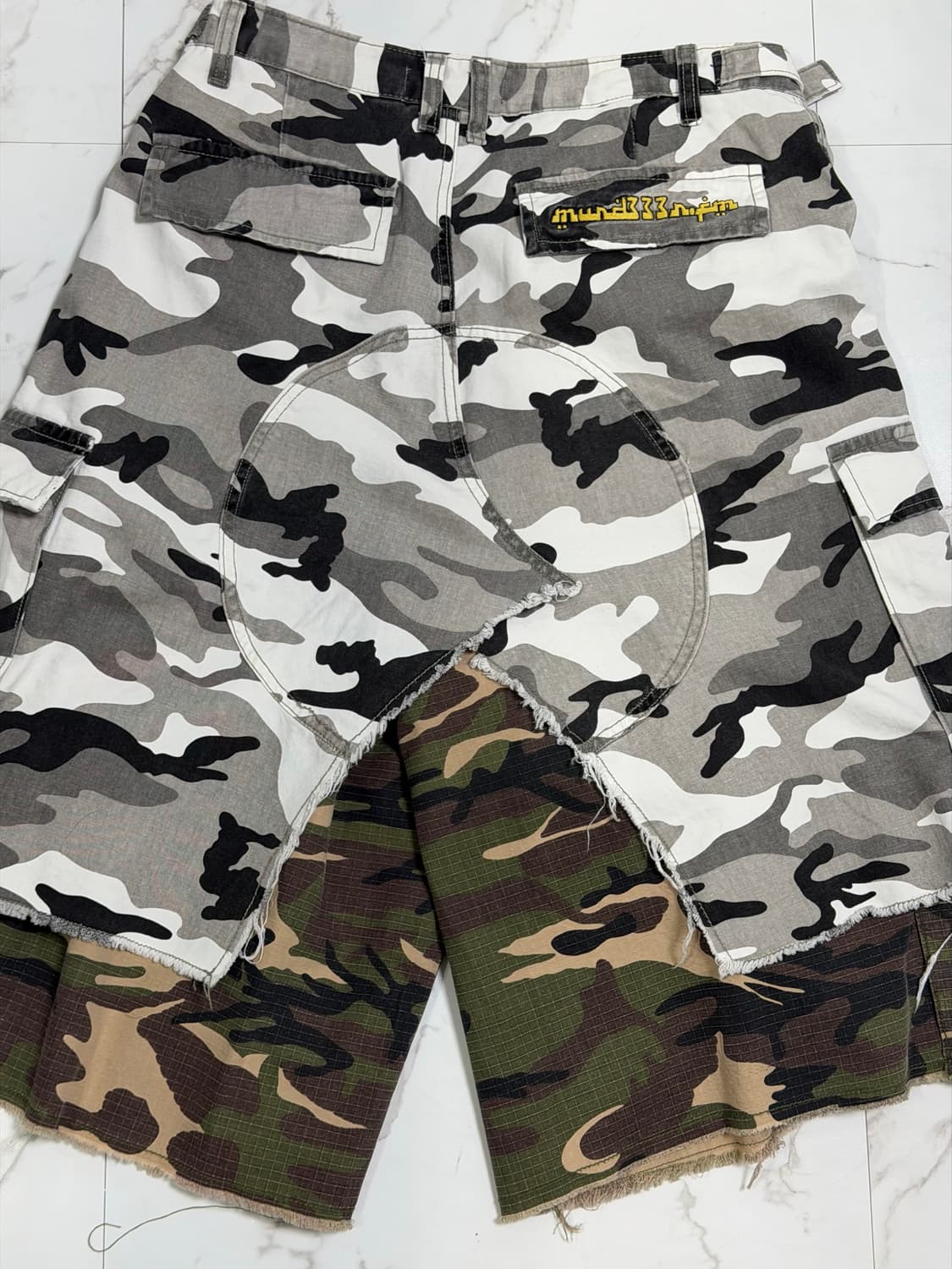 [2size] 프로젝트 GR x 엠에프엠333 카모바지 상품이미지3
