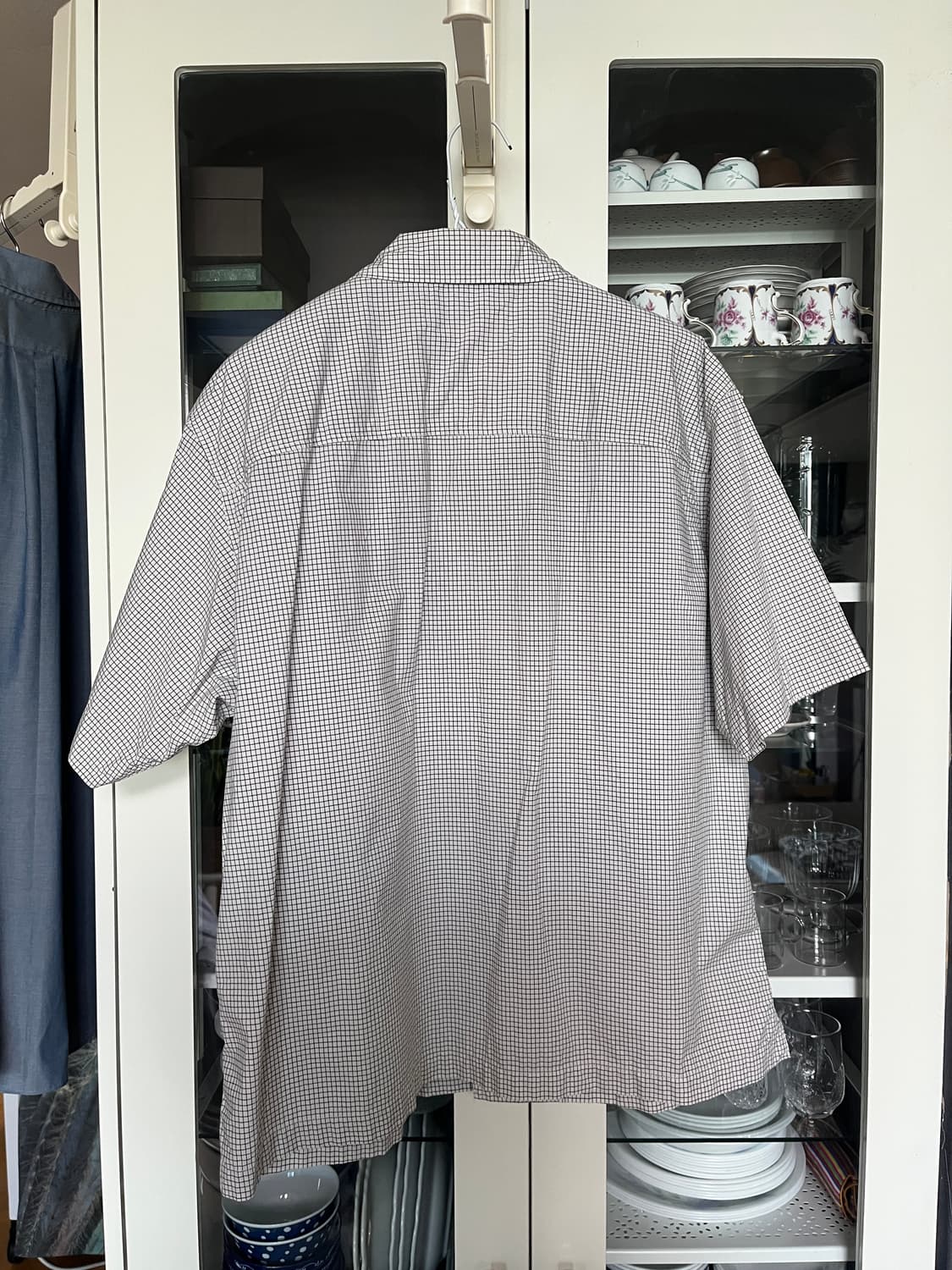 MHL 마가렛호웰 체크 반팔 셔츠 m사이즈 상품이미지4