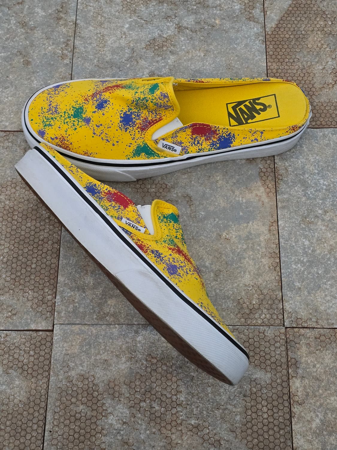 (255)반스 클래식 슬립온 뮬 오버 스프레이 상품이미지6