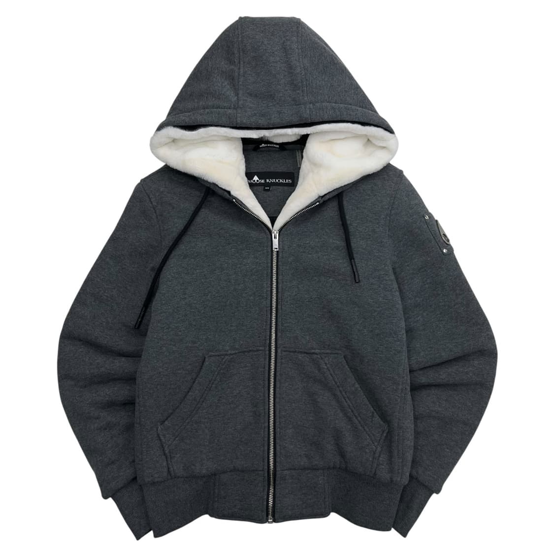 무스너클 클래식 그레이 버니 후드집업 M 상품이미지3