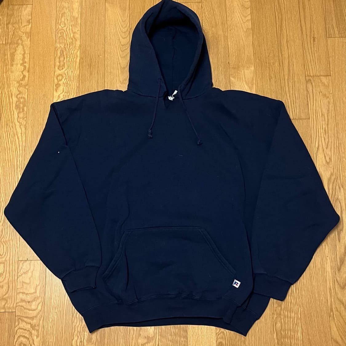 [XXL] 90s 빈티지 러셀 후드 네이비 상품이미지1