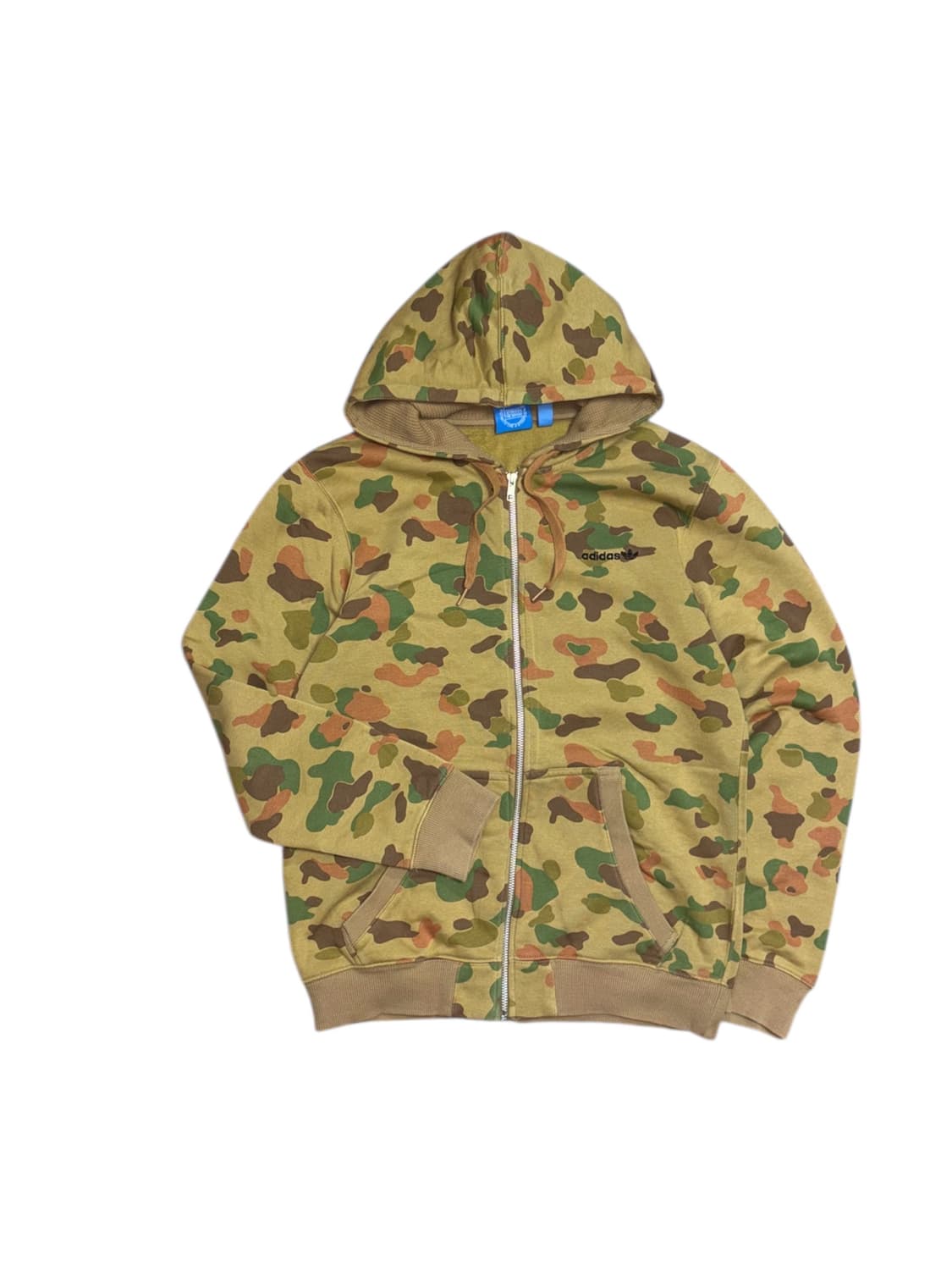 아디다스 카모 패턴 후드 집업 상품이미지2