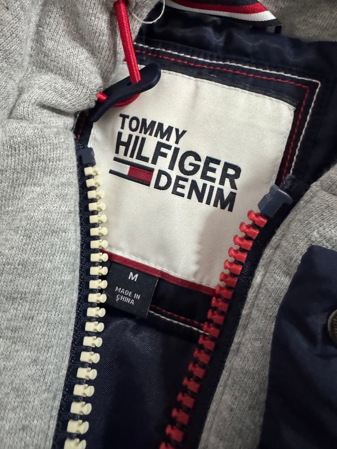 여성 타미힐피거 데님 귀여운 후드 자켓 상품이미지3