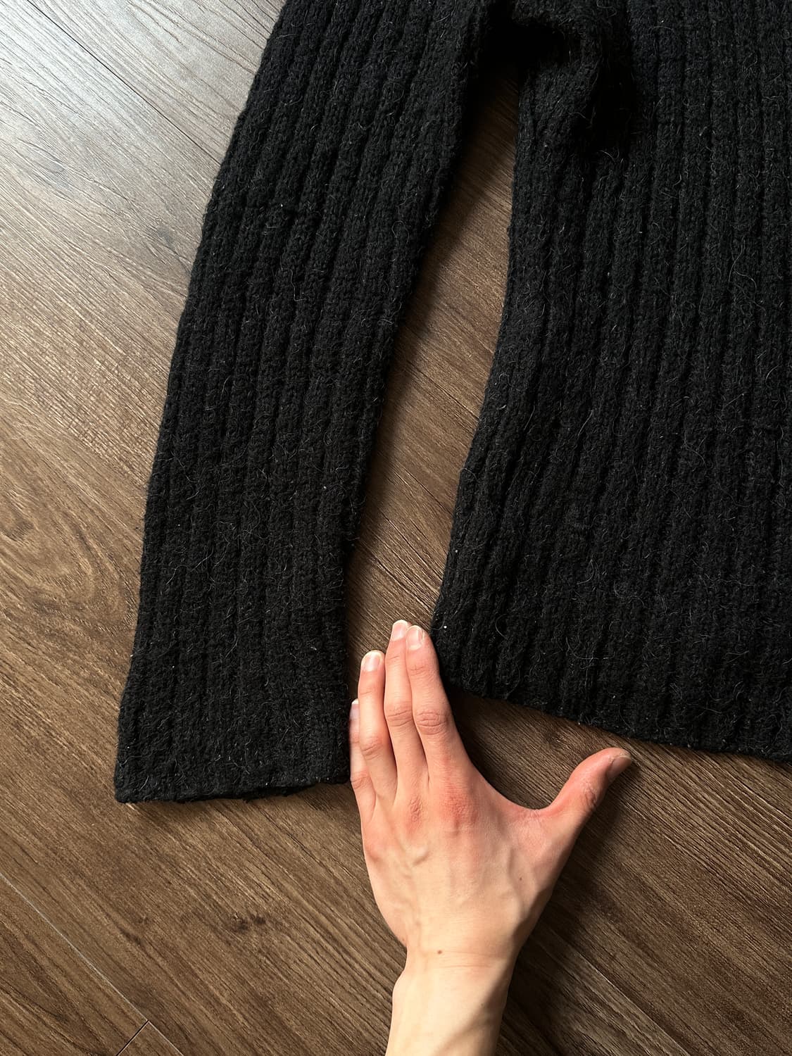 5351 Pour Les Homme 슬림 루즈 니트 집업 상품이미지10