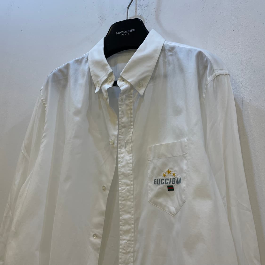 구찌 구찌밴드 로고 포켓 셔츠 상품이미지3