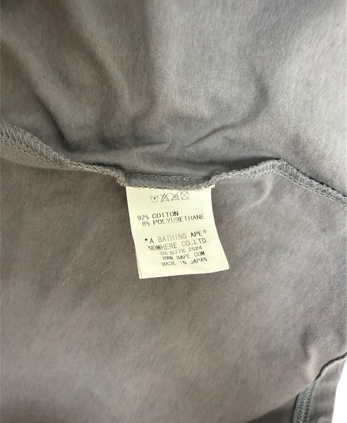 베이크 차콜 카모 반팔 크롭티 상품이미지6