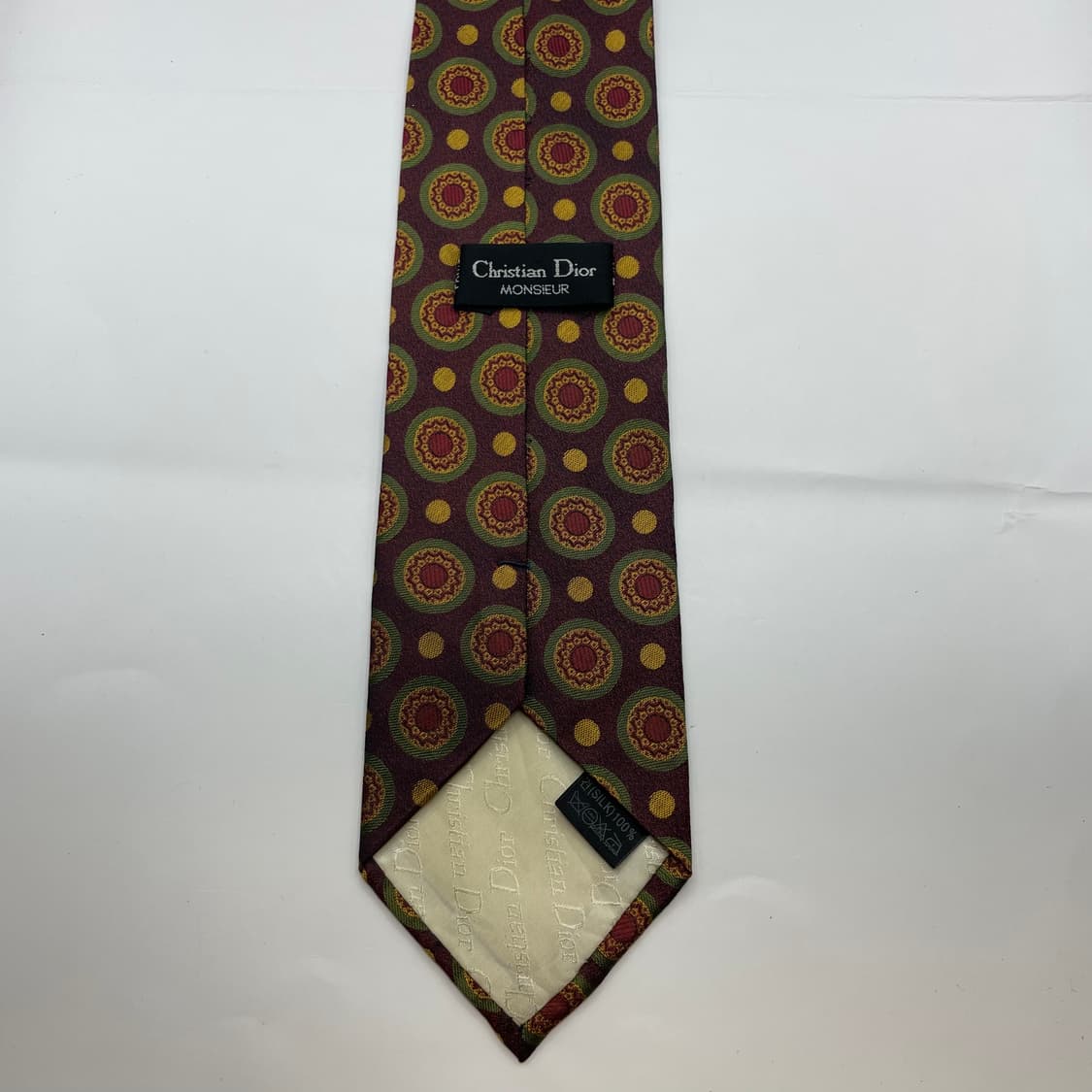 885) (Christian DIOR) 크리스찬 디올 패턴 넥타이 상품이미지2