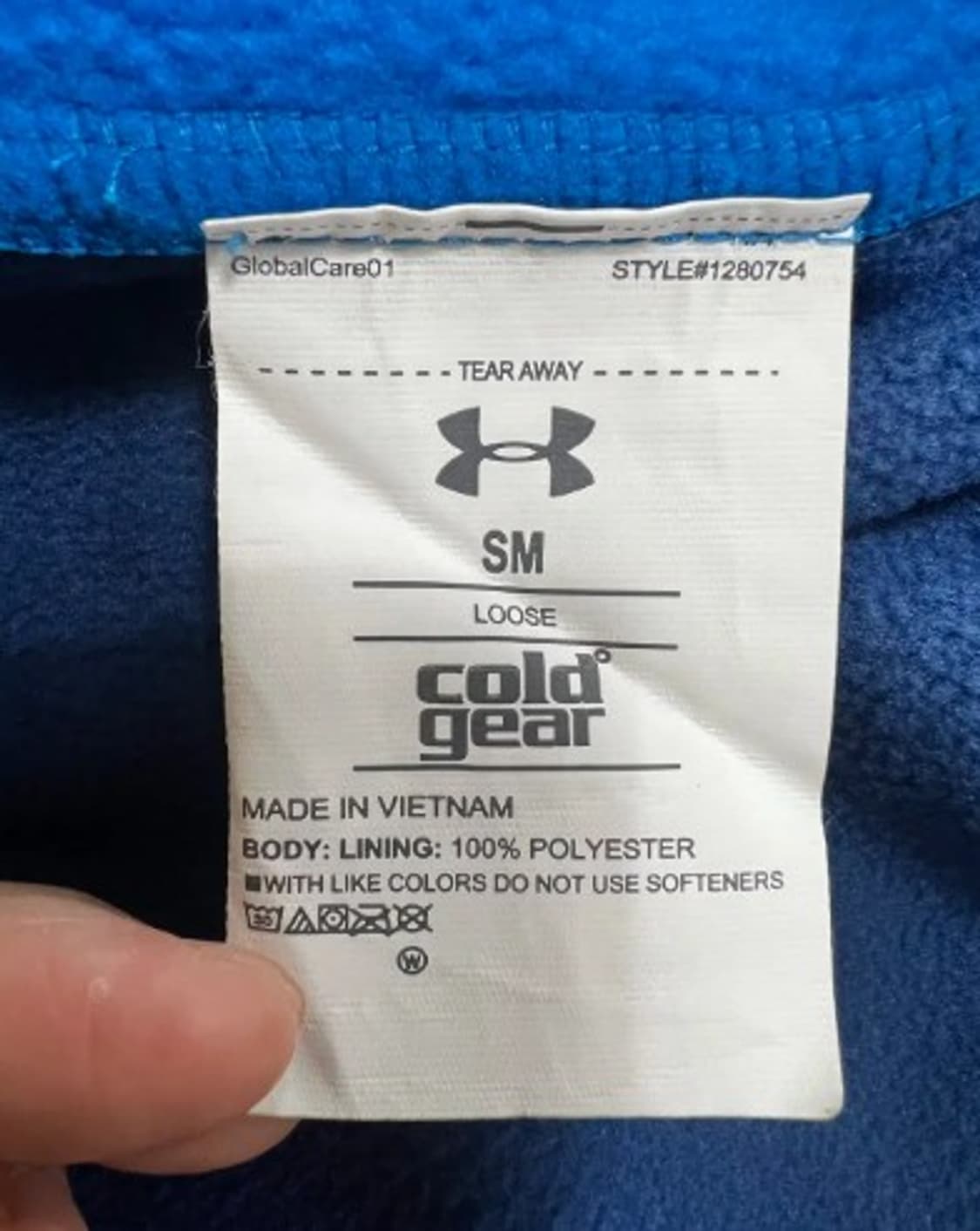 언더아머 남성 스웻자켓 바람막이후드점퍼 s사이즈 상품이미지5