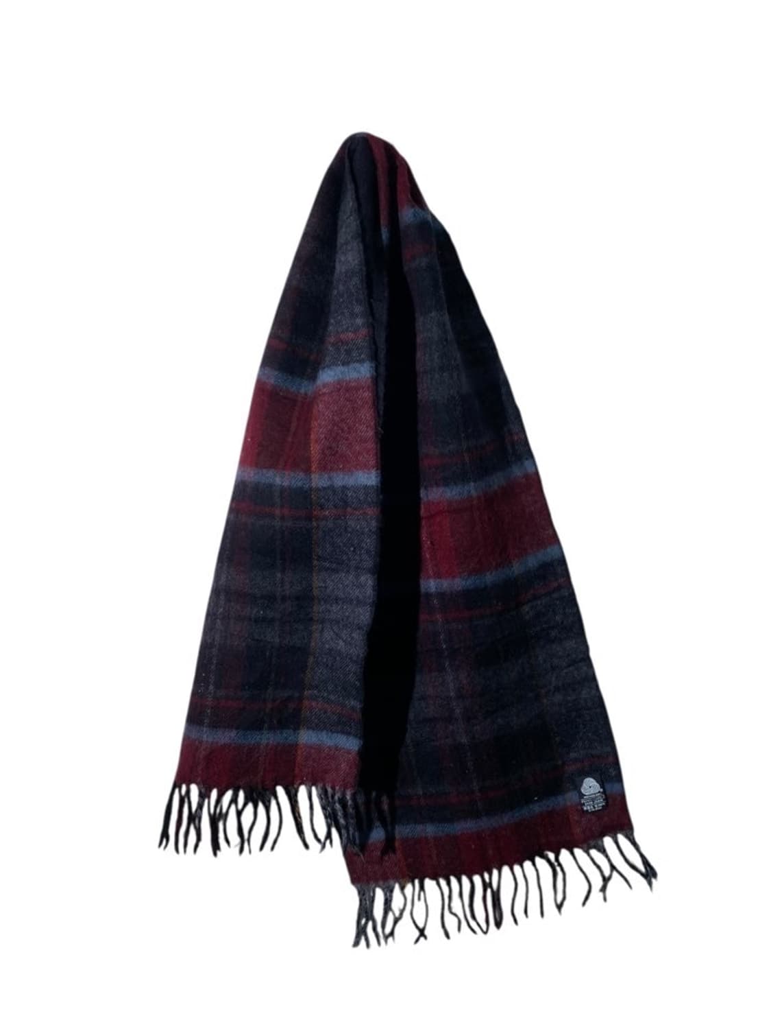 빈티지 체크 울 머플러 상품이미지1